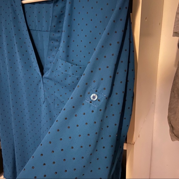 3/4 sleeve work blouse - Picture 4 of 4